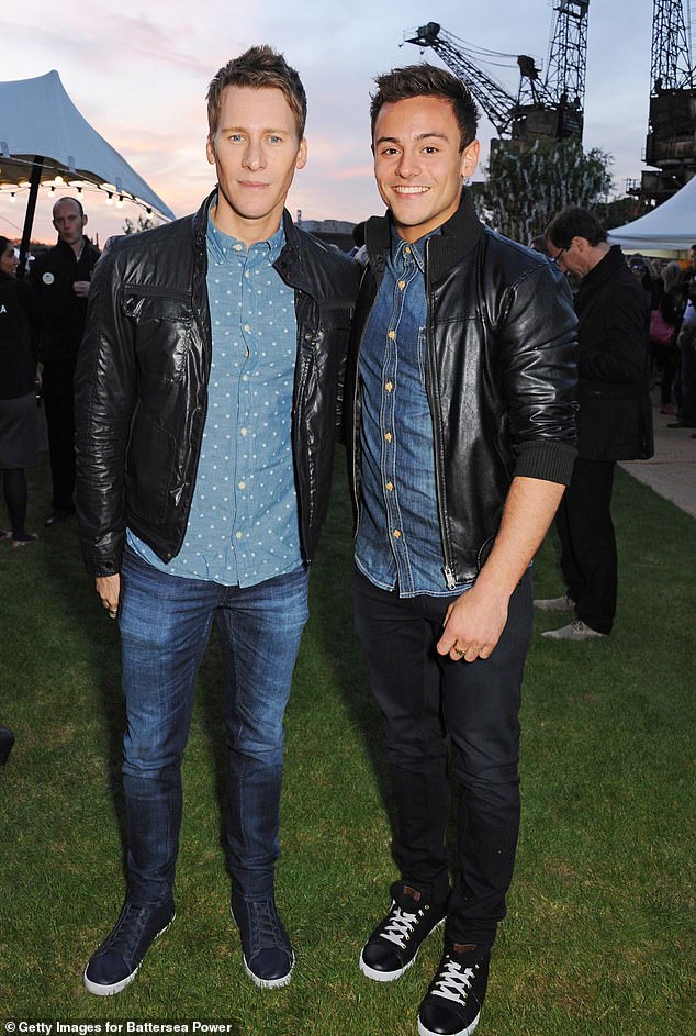 Dustin and Tom pictured at their first event together at Battersea Power Station in 2014