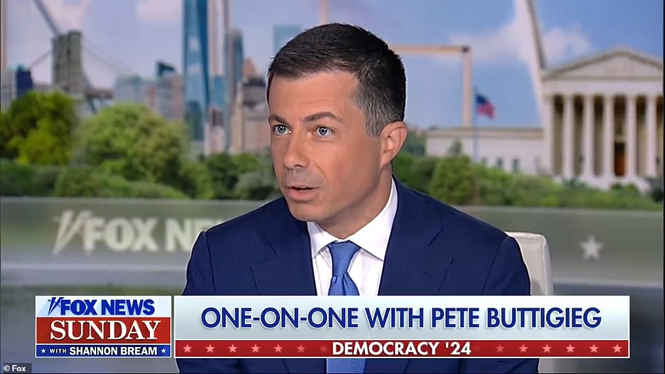 Buttigieg claimed that now that Biden has made the 