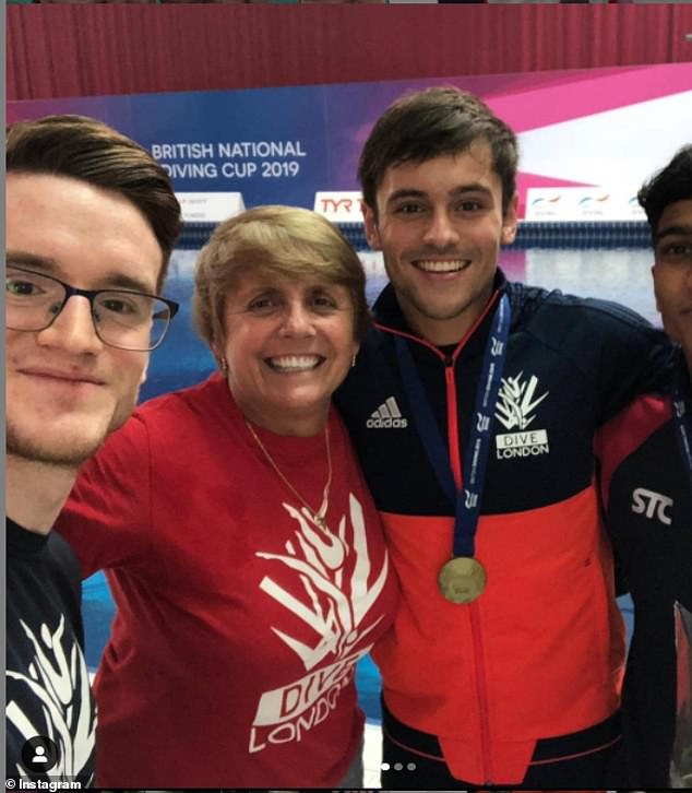 David was the Development Lead Coach for Dive London, overseeing the progression of the next generation of elite athletes at the London Aquatics Centre (LAC) (pictured with Tom Daley in February 2019)