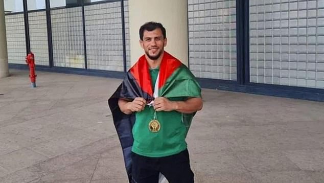 Algeria's Fethi Nourine (above) was handed a 10-year ban by the International Judo Federation in 2021 after withdrawing from the Tokyo Olympics to avoid a potential fight with Butbul