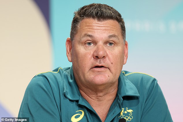 Australian swimming head coach Rohan Taylor (pictured) has reminded swimmers not to let anything distract them from their performance, including the conditions in the