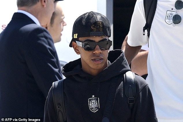 The Barcelona youngster is believed to be on holiday in Marbella ahead of his return to action for the club.