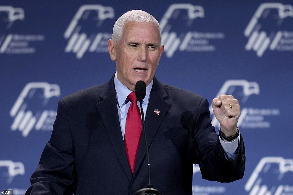 The issue was raised during the 2020 campaign by former Vice President Mike Pence in his debate with Harris, when he accused her of attacking a judicial nominee because of his Catholic faith. Harris responded with incredulity, describing herself as a person of faith who found it “insulting” to suggest she would attack someone because of their faith.