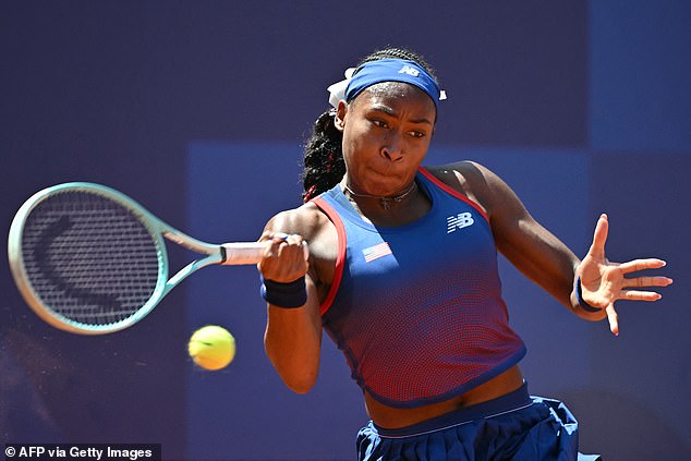 Gauff will try to advance to the third round in her next match against Croatia's Donna Vekic