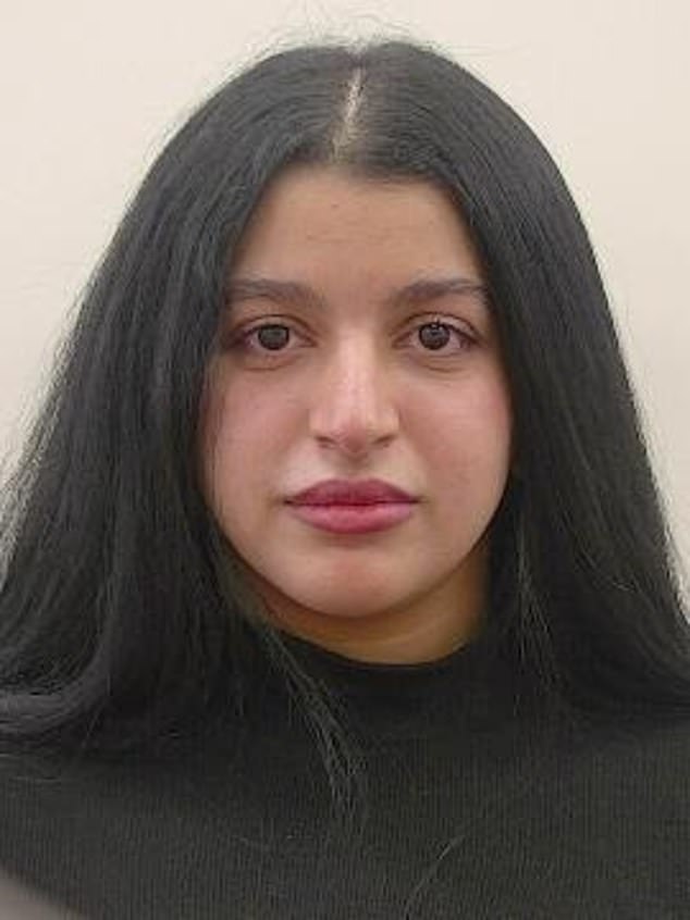 Pictured: Asra Abdullah Alsehli, 24. She and her sister were found dead in Sydney's south-west.