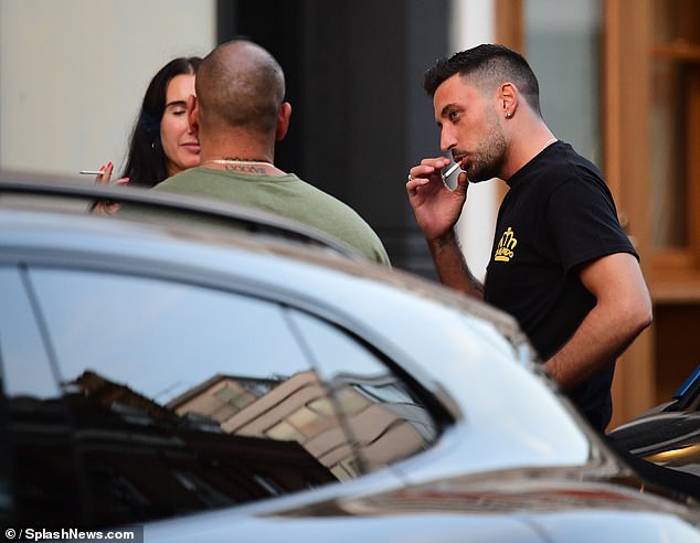 Pernice and his two friends were sitting on the sidewalk doing nothing while smoking their cigarettes