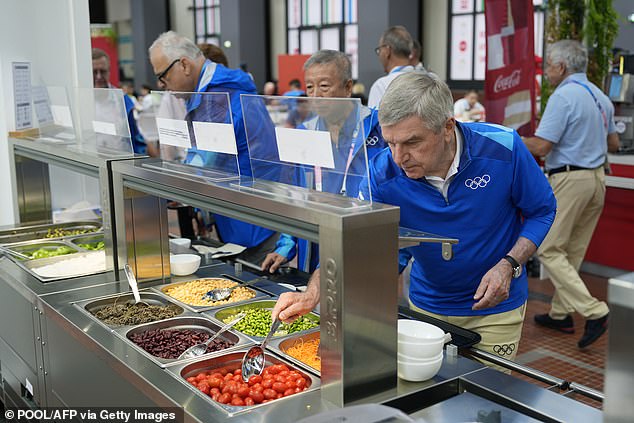 The Olympic Village was also hit by a food shortage just a day after the opening ceremony