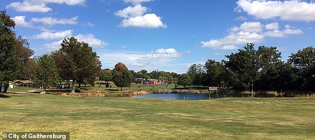 Montgomery police announced at a press conference Sunday evening that the body was found in the pond by a group of volunteers around 5:30 p.m.