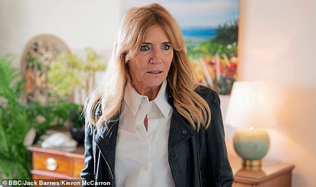 But it's not all bad news for EastEnders fans as the popular soap has moved to BBC Two and will air at its usual time of 7.30pm Monday to Thursday (pictured Michelle Collins as Cindy Beale)