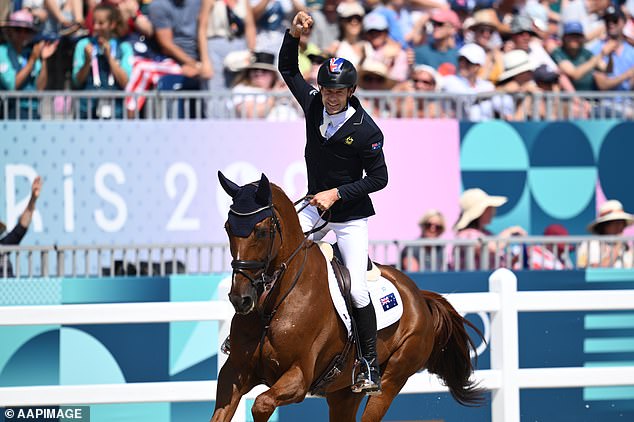 The Australian underdog thought he had done enough to win gold in eventing