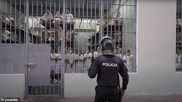 The Center for the Detention of Terrorism (CECOT) in Tecoluca houses 40,000 of the most dangerous men in the world who will never be released - each with at least one conviction for murder