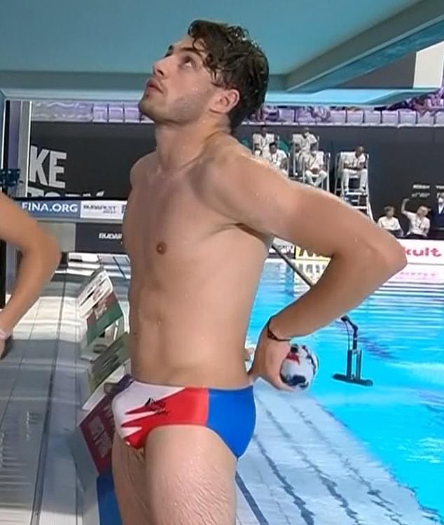 This photo of his exceptionally tight swimming trunks went viral and left fans speechless