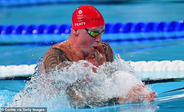 Peaty has now tested positive for COVID, but he is determined to fight for more medals