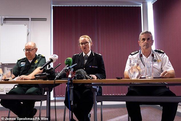 The horrific nature of the attack was revealed in a press conference update Monday evening