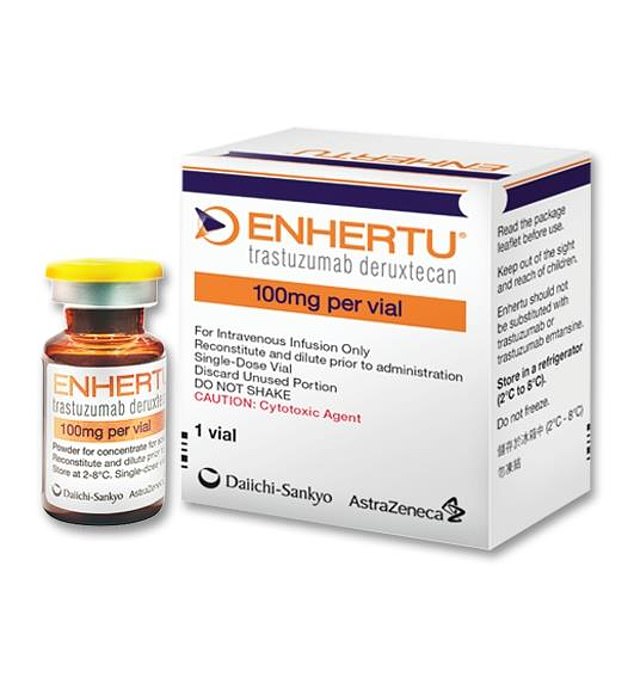 Campaigners reacted with outrage to the decision on trastuzumab deruxtecan, sold under the brand name Enhertu, saying it robbed patients of 'precious hope'