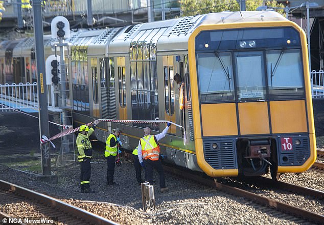 The twins' father heroically jumped onto the tracks to save his daughters, but was hit by a passing train, killing him and his daughter Hilal