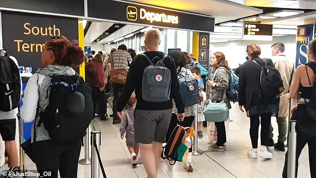 Earlier in July, creditors voted to liquidate budget airline Bonza. Passengers pictured at Sydney Airport