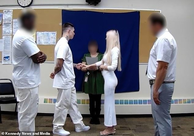 The realtor married a stranger in prison after proposing within six weeks