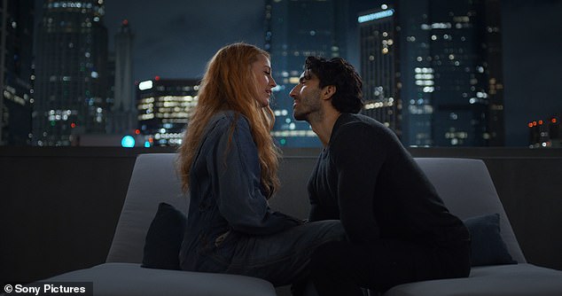 The film is about the life of a woman, Lily, whose life goes off track when her high school sweetheart finds her again; Blake and Justin Baldoni star in the film