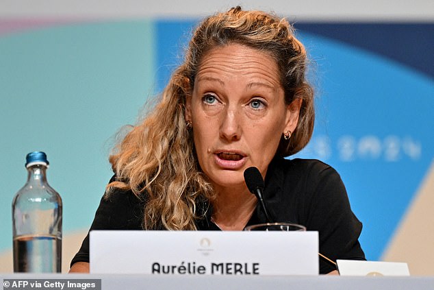 Aurelie Merle, executive director of sport for Paris 2024, once again pointed the finger at Mother Nature