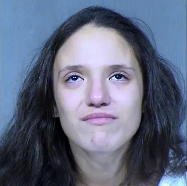 Henry, then 22 (pictured), was arrested in January 2020 for strangling her children