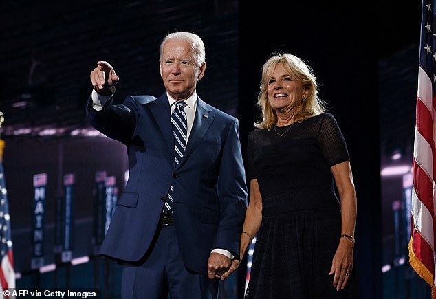 The president appeared taller than his wife as he addressed the nation from the Oval Office after dropping out of the presidential race