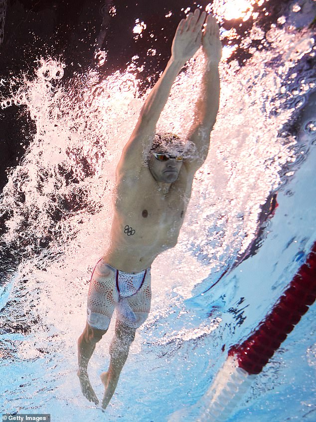 The Dutch team's swimming trunks give the impression at certain angles that the fans are fighting naked