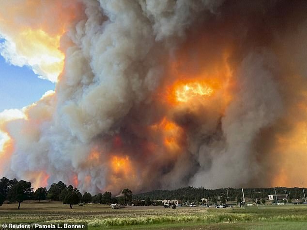 Last month, an evacuation was ordered in the New Mexico town of Ruidoso due to wildfires