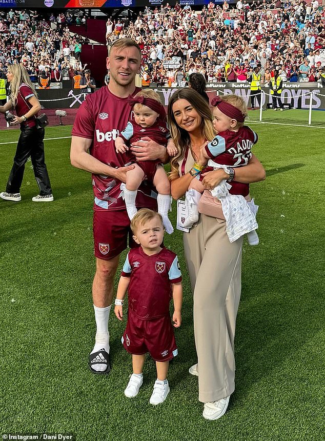 Dani and Jarrod have been dating since 2021 and have one-year-old twins, Summer and Star, while Dani also has a three-year-old son Santiago with her ex-boyfriend Sammy Kimmence