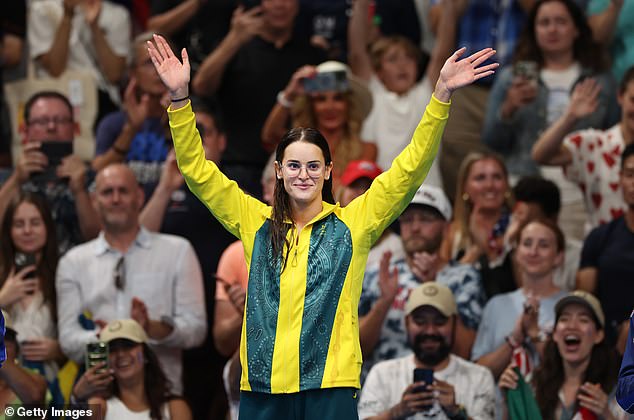 The 23-year-old gave Australia their sixth gold at the Paris Olympics on Wednesday morning