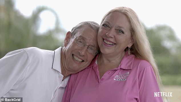 In 2004, Baskin refused to take a lie detector test related to the investigation. She later married Howard Baskin (left)