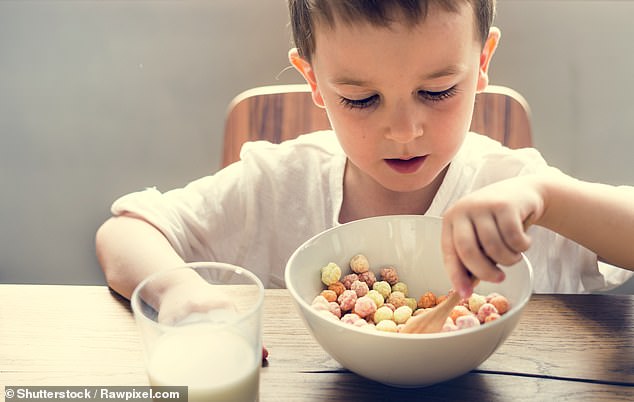 Among children who ate breakfast every day, children in England had the fifth lowest average life satisfaction scores, after Romania, Hungary, Germany and Austria (stock image)