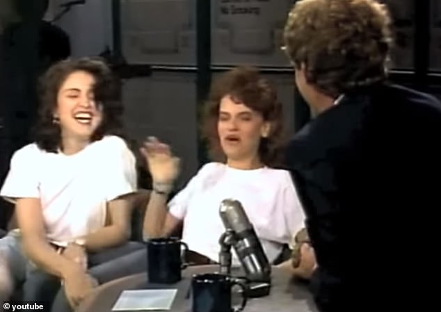 In a TV moment that became an instant classic, Madonna and Sandra wore matching outfits and flirted with each other on Late Night With David Letterman in 1988