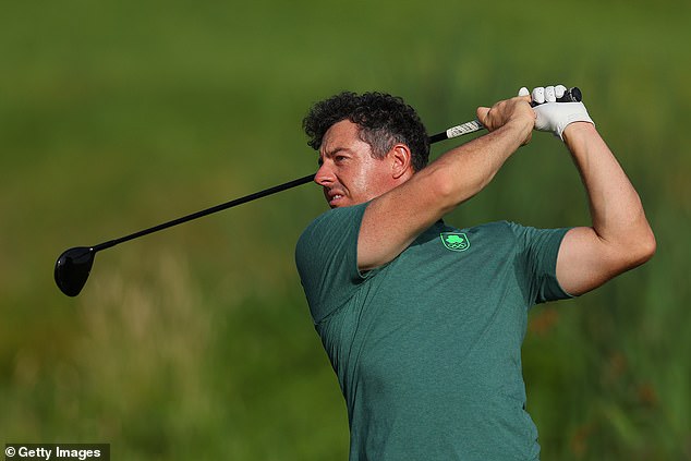 The 35-year-old will represent the Emerald Isle in the opening round of the golf tournament on Thursday.