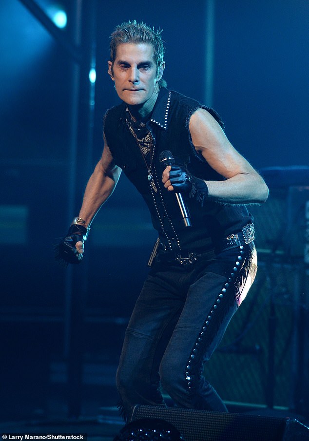 The song, titled Imminent Redemption, is the group's first to feature bassist Eric since 1990's double-platinum album Ritual de lo Habitual (lead singer Perry Farrell pictured)