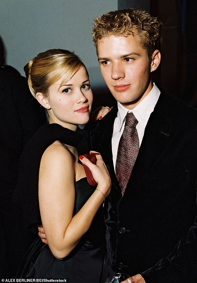 Witherspoon and Phillippe at the premiere in Pleasantville in 1998