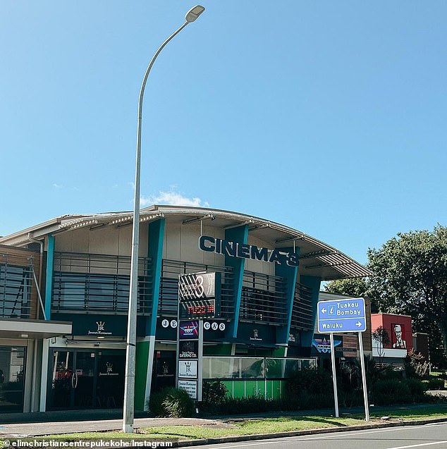 The incident took place at Cinema 3 in the New Zealand town of Pukekohe, near Auckland