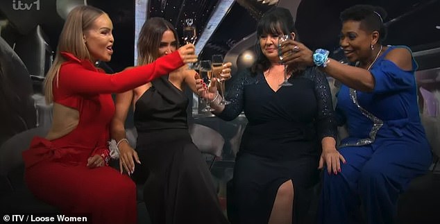 The ITV show was thrown into chaos when the ladies appeared to leave the set, only to turn up in a limousine for the 'Loose Women prom'