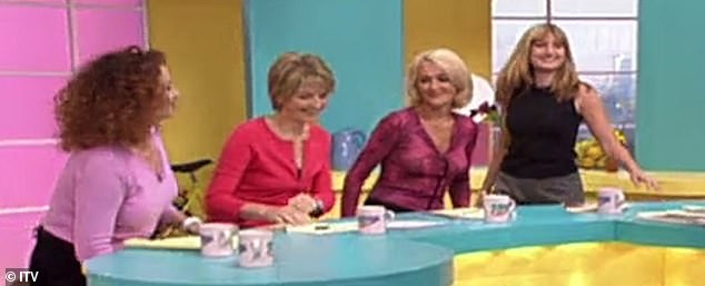 The first episode of Loose Women features (L-R) Nadia Sawalha, Kay Adams, Jane Moore and Karen Brady