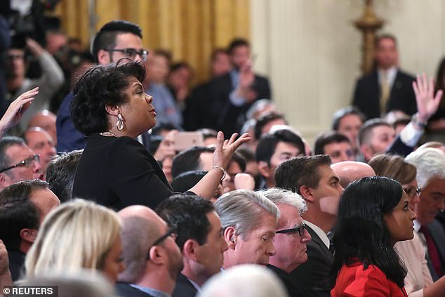 April Ryan, a prominent Black White House reporter who frequently clashed with then-President Trump, criticized the group's decision to invite the former president