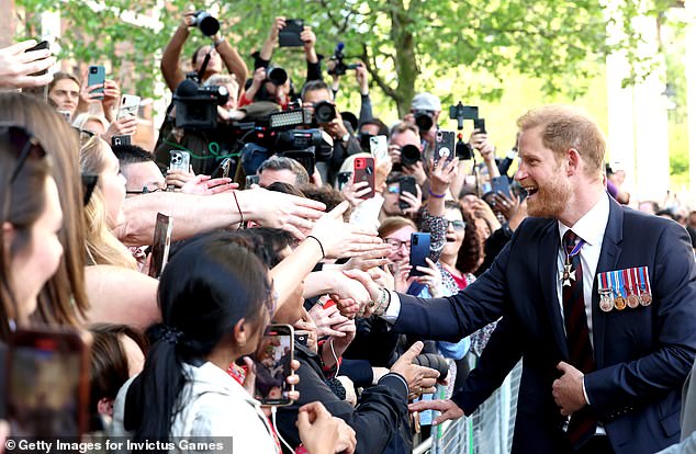 Harry was last in Britain to attend an Invictus Games service at St Paul's Cathedral in May 2024