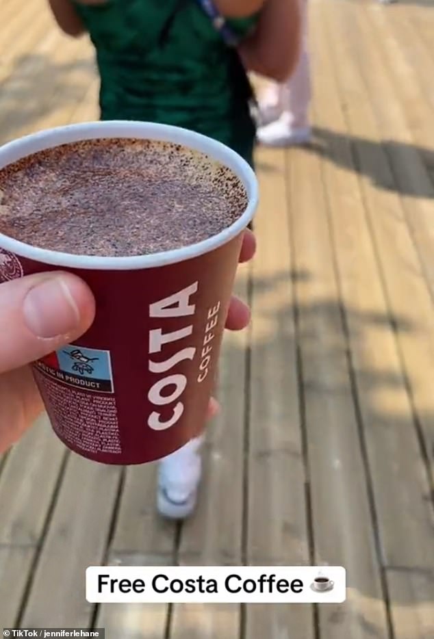 She also revealed that there will be a Costa coffee stand where Olympians can get free barista-made coffee