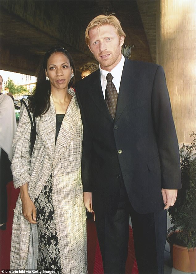 His marriage to his first wife, Barbara Becker, lasted eight years after it was revealed that he was the father of Anna (pictured in 1998)