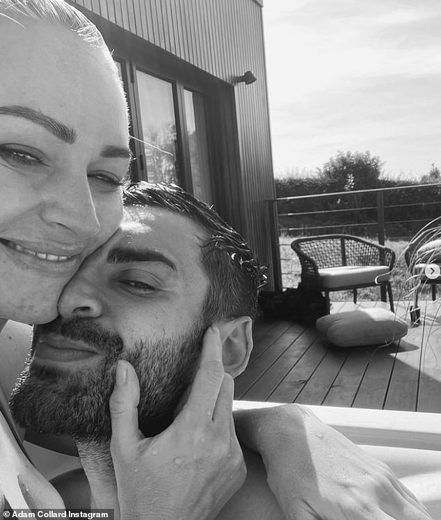 Adam Collard wished his ITV Sports presenter girlfriend Laura Woods a happy birthday on Tuesday with an enthusiastic message and a sweet album of snaps