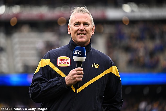 Adam Simpson said goodbye to the West Coast Eagles on Sunday