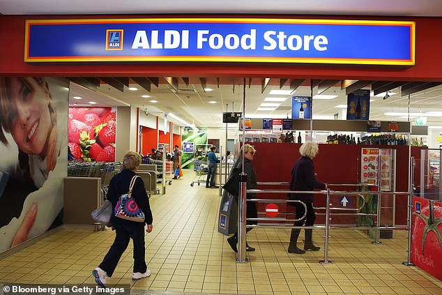 An Aldi Australia spokesperson told FEMAIL the supermarket is prioritising other services for the time being over launching online delivery