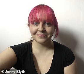 On a budget: Jenny Blyth shops at Aldi and says she can't afford M&S or Waitrose