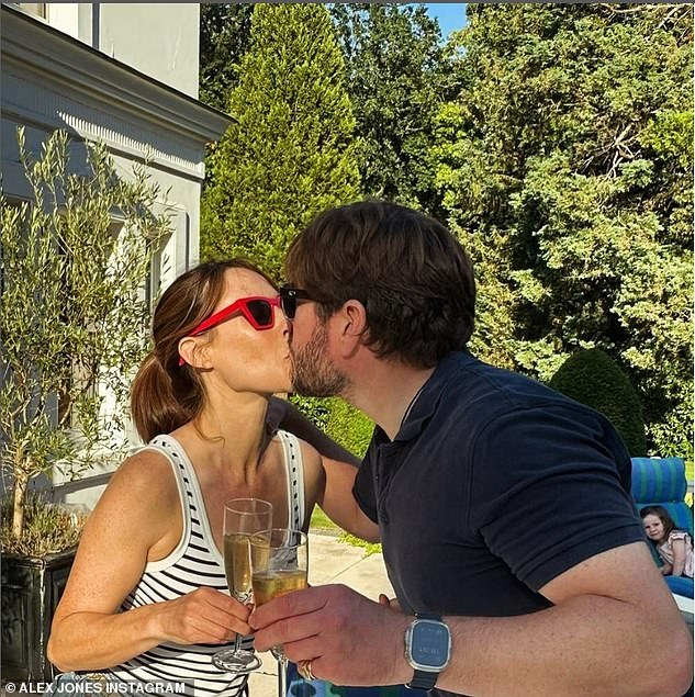 Their holiday snaps came just weeks after she shared a photo of a rare PDA moment with Charlie after they finally left London and moved into their new home