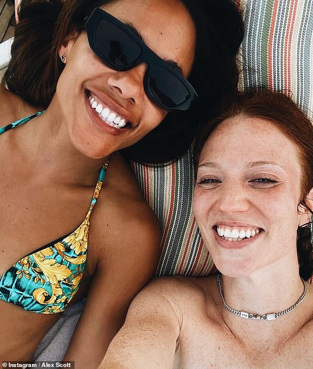 Alex Scott has delighted fans by sharing a carousel of adorable photos from her girls' holiday to Ibiza with girlfriend Jess Glynne and their pals