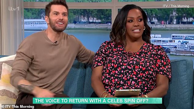 This Morning presenter Alison Hammond was left emotional during Monday's episode when she was shown an old clip of her late mother